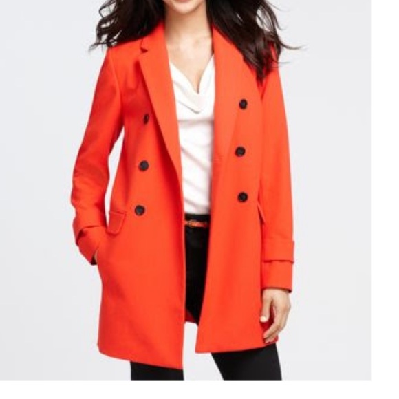 Ann Taylor Jackets & Blazers - Ann Taylor- Orange double breasted blazer. Sz:6